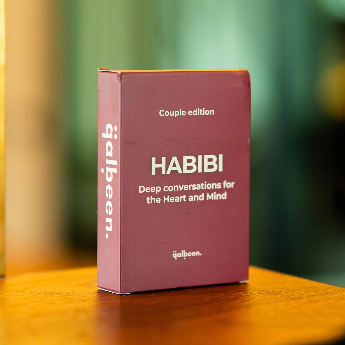 Jeu de cartes Habibi : Des conversations pour l'esprit et le cœur pour couple musulman - Édition Qalbeen