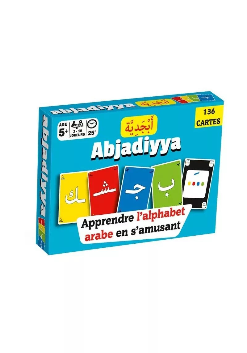 Jeu de cartes « Abjadiyya » - Apprendre l'alphabet arabe en s'amusant - Osratouna
