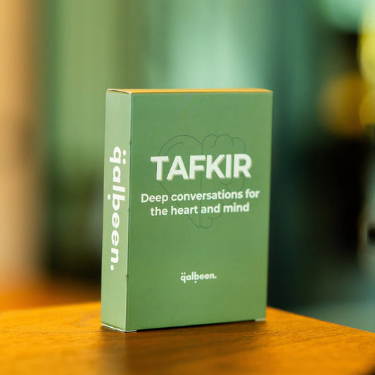 Jeu de cartes Tafkir : Des conversations pour l’esprit et le cœur - Édition Qalbeen